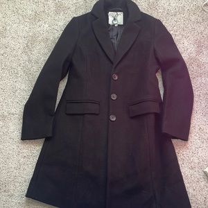 Allegra K womens pea coat - vegan